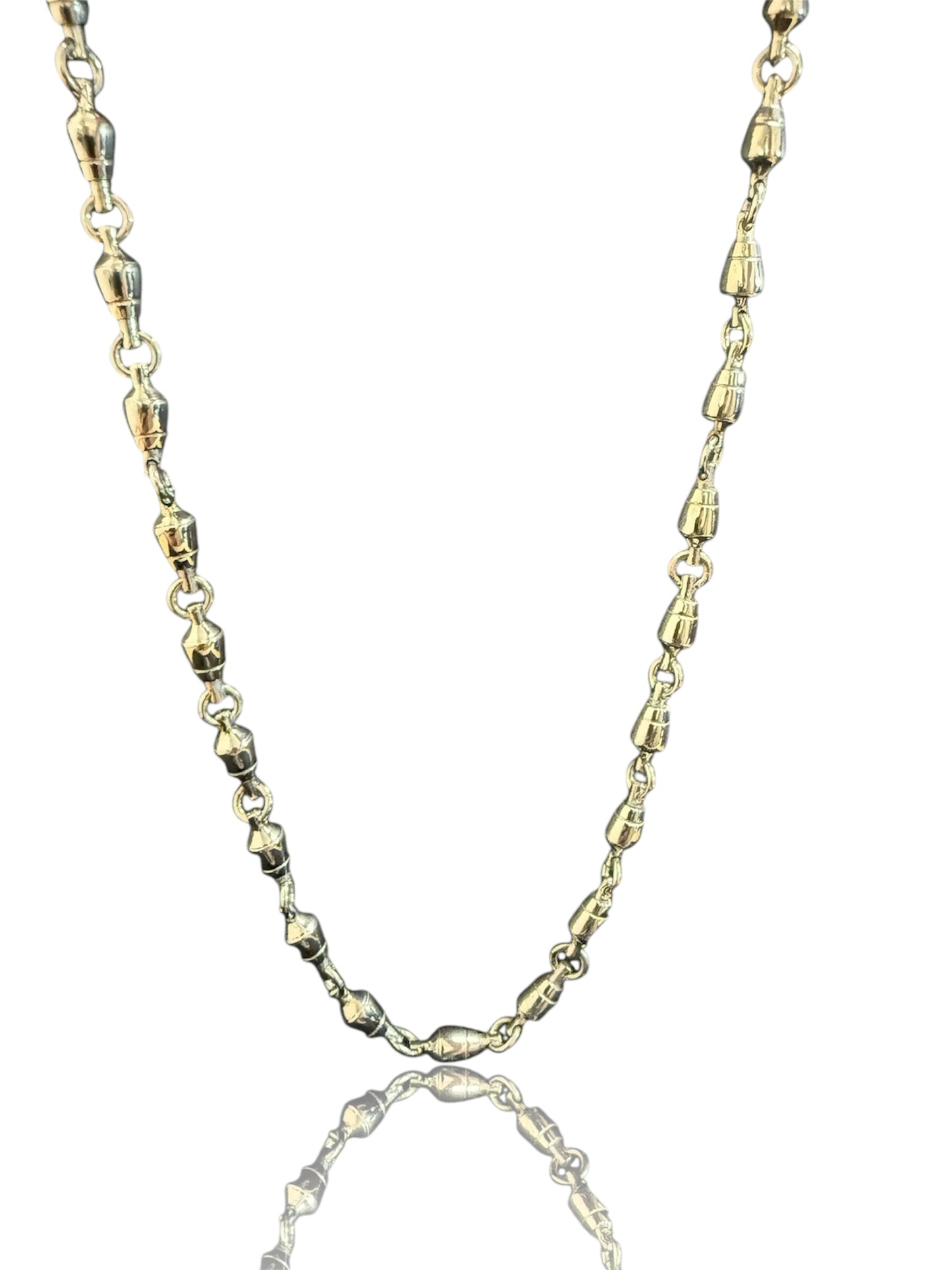 8 mm Swivel necklace 10k