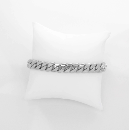 8 MM Cuban Link Bracelet 14k