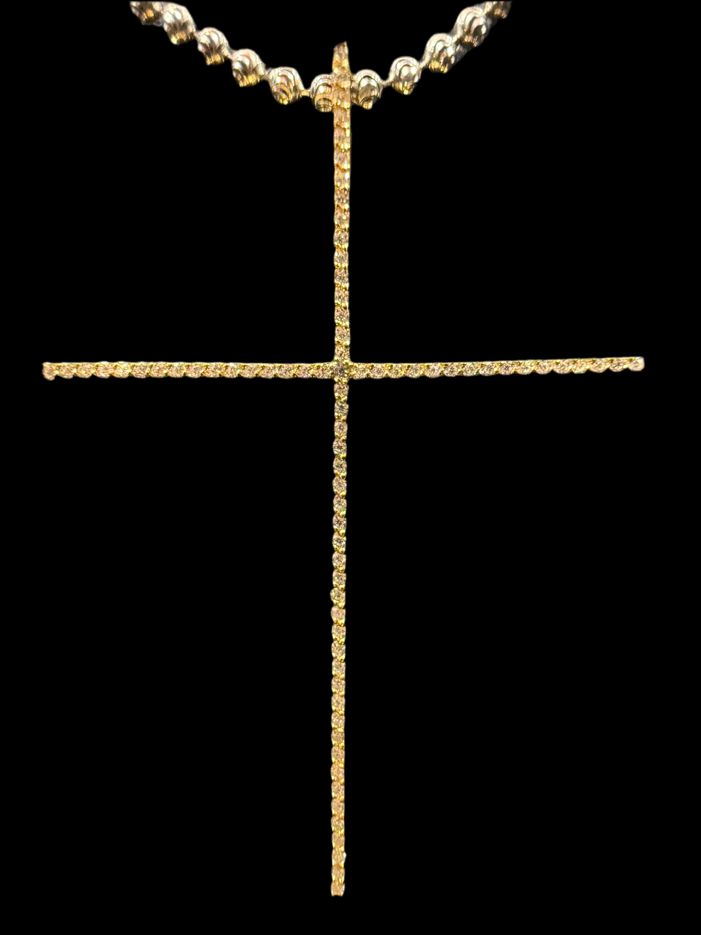 14K Gold Diamond Cross Pendant – Elegant & Timeless Religious Jewelry