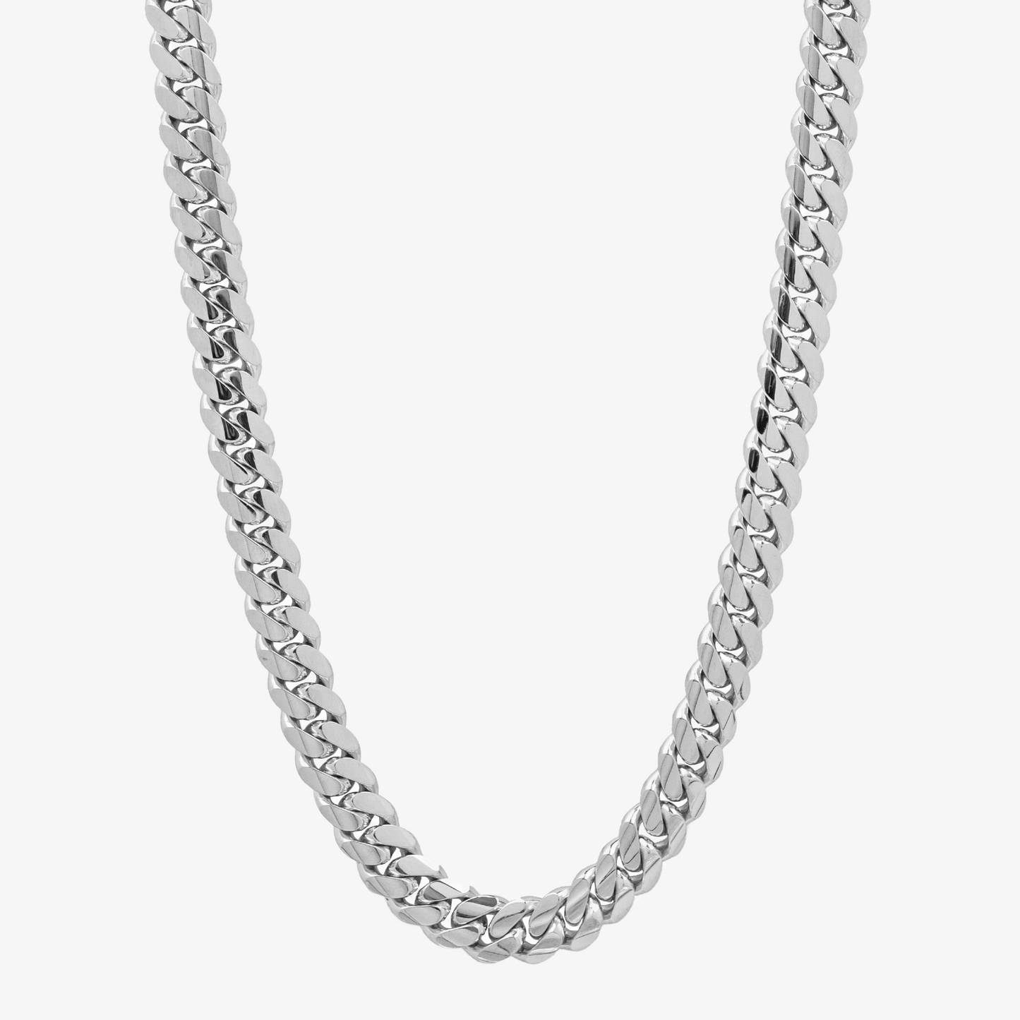 10mm Solid Gold Cuban Link Chain 14K