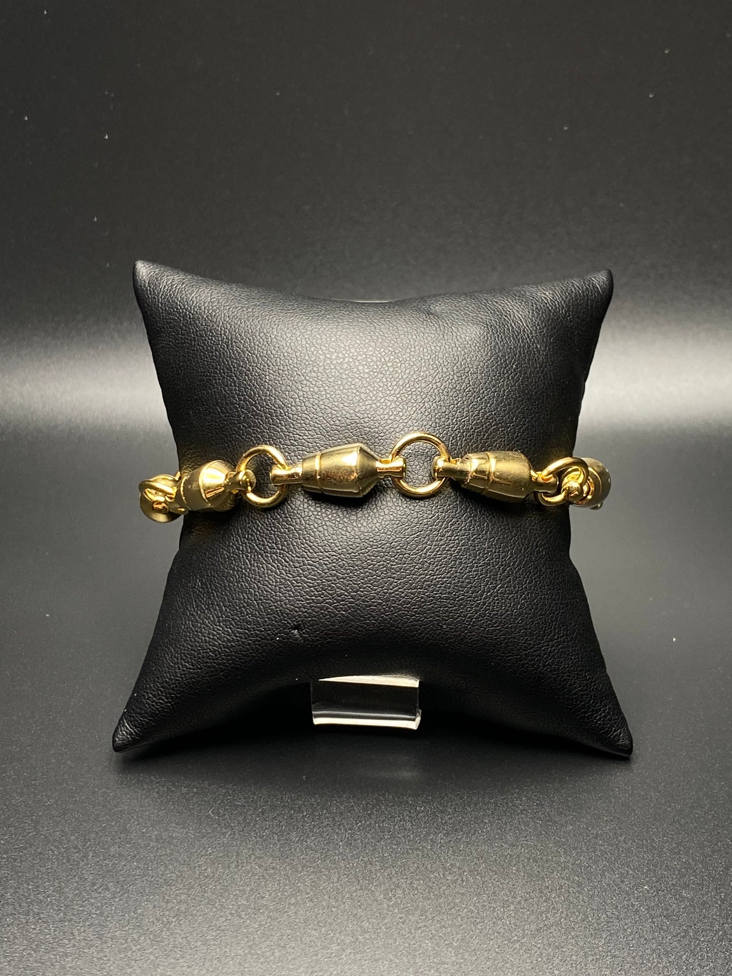 8 mm Swivel bracelet 14k