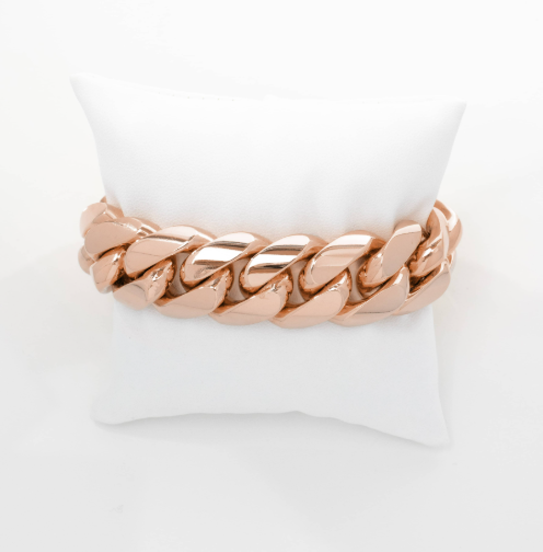 20 MM CUBAN LINK BRACELET 14K