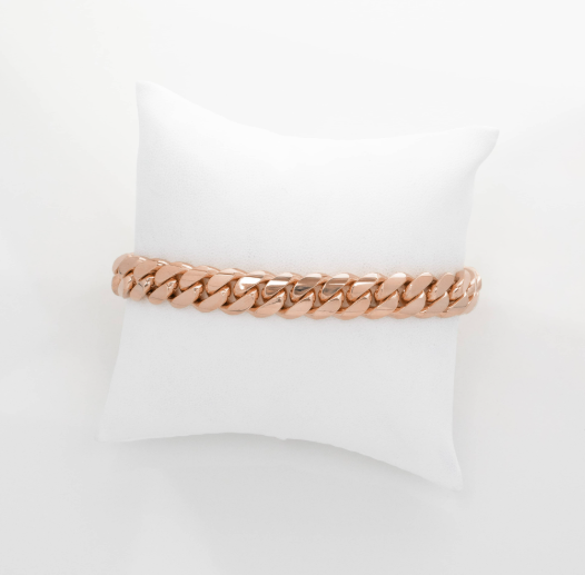 12 MM CUBAN LINK BRACELET 14K