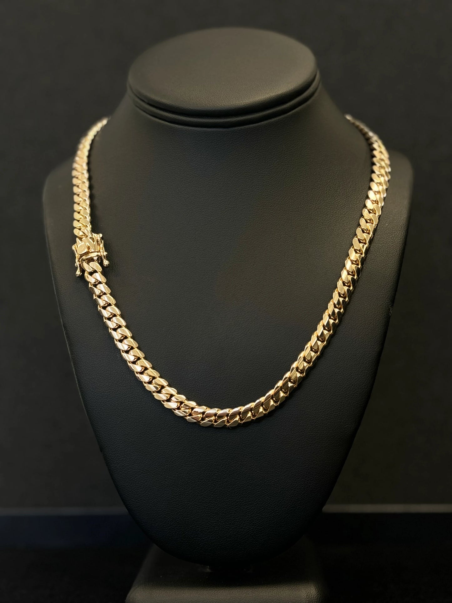 Gold-Plated Sterling Silver Cuban Link Chain